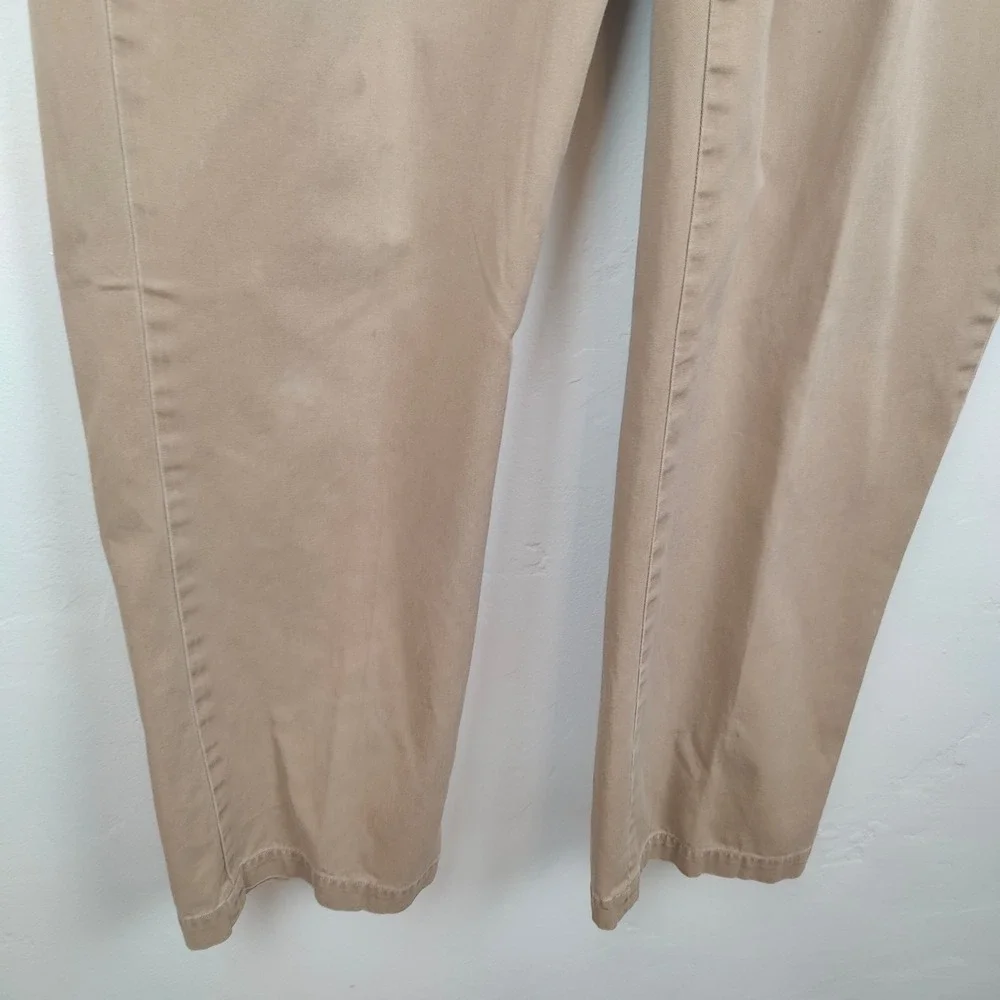 Vintage Polo Ralph Lauren Chino Pants Mens‎ 38x30 Khaki  Tan 100% Cotton Preppy